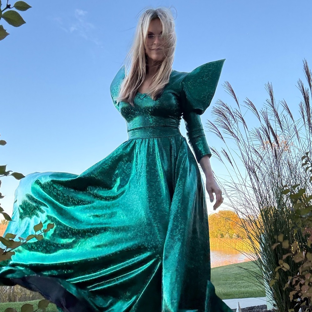 Emerald City Oz gown costume Wicked